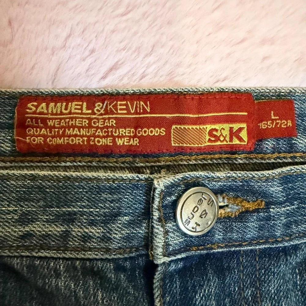 Y2K Samuel & Kevin denim micro mini skirt 💙